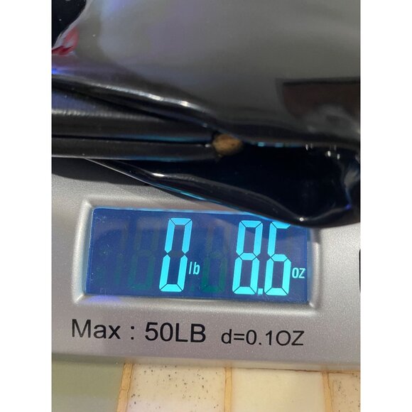 Vtg Womens Black Patent Leather Convertible Clutch Whimsigoth Pinup Emo Capsule - Picture 12 of 12